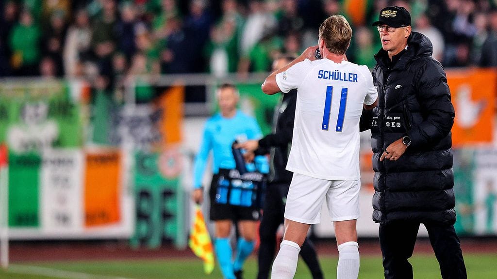 Markku Kanerva antoi tappiollisessa Irlanti-ottelussa vastuuta luottopelaajalleen Rasmus Schüllerille.