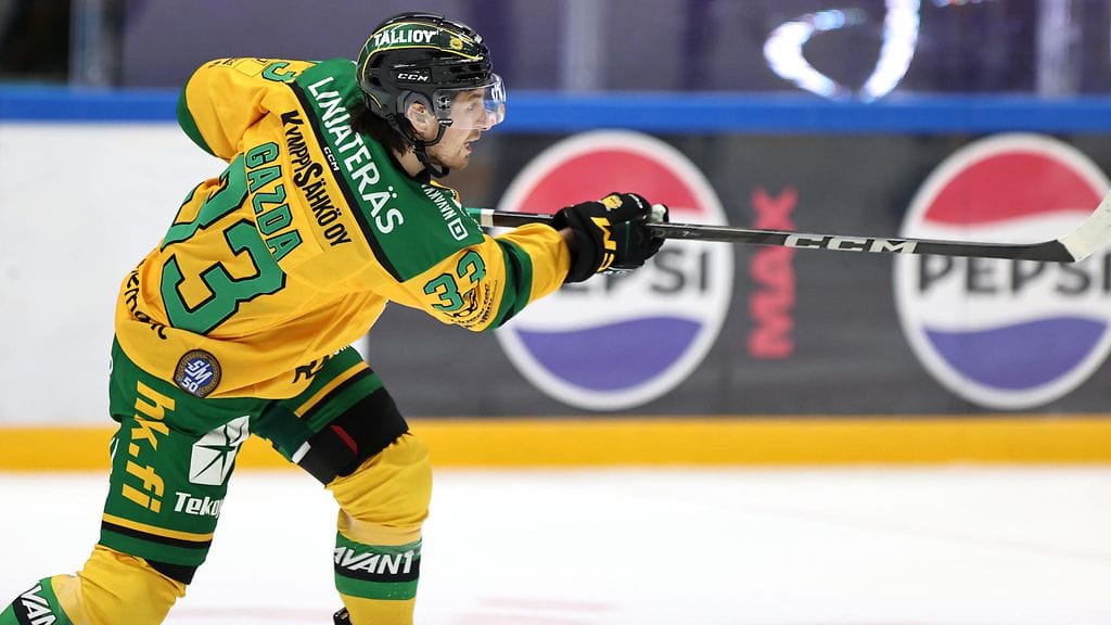 Daniel Gazda voi olla tovin sivussa Ilveksen kokoonpanosta CHL:ssä tulleen polvitaklauksen takia.
