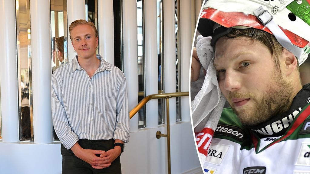 Christian Engstrand pelasi Puhakan kanssa samaan aikaan Bluesissa kaudella 2015-16.