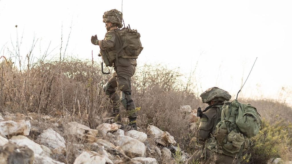 Israelin sotilaita Libanonissa lokakuussa. Maahyökkäys alkoi kuun vaihteessa.