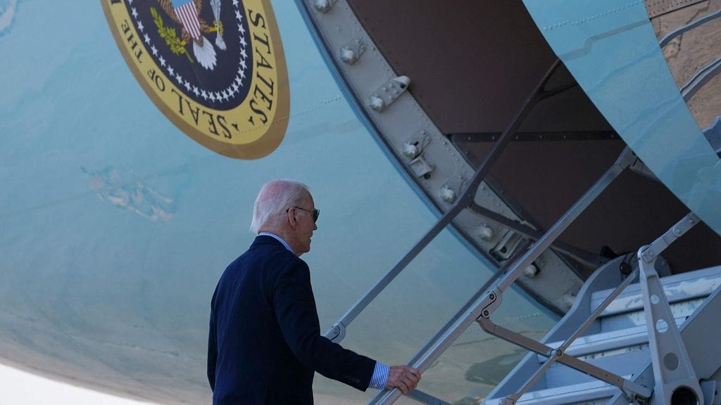 Yhdysvaltojen presidentti Joe Biden 13. lokakuuta