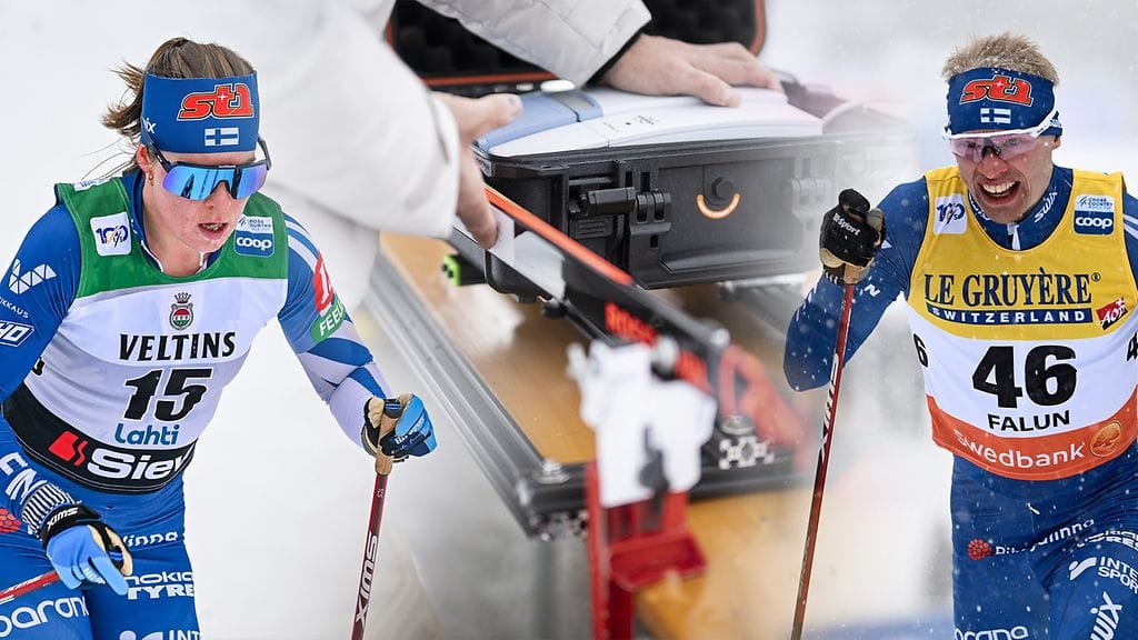 Krista Pärmäkoski ja Iivo Niskanen joutuvat toimittamaan suksensa fluoritestaukseen myös kotimaan kisoissa tulevalla kaudella.