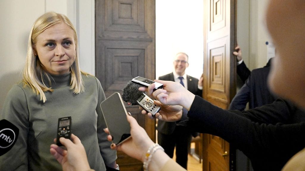 Ulkoministeri Elina Valtonen 10. lokakuuta.