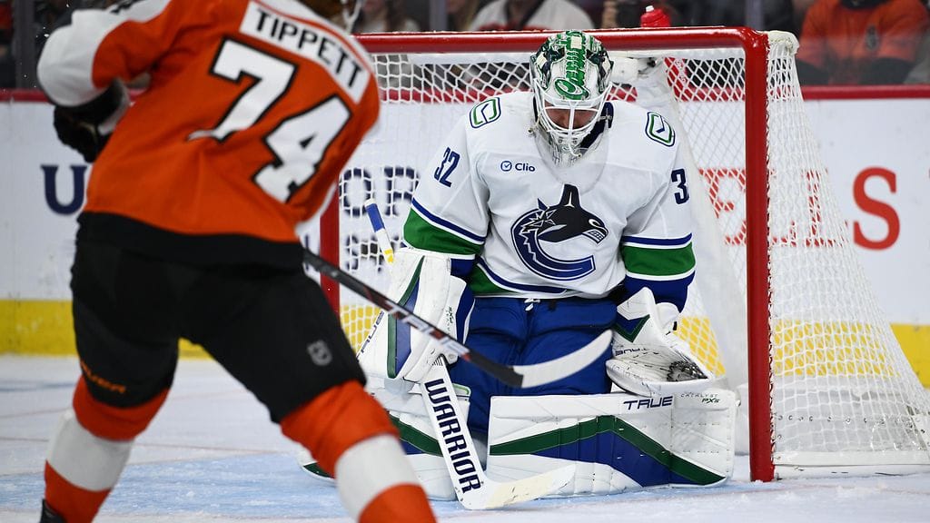 Kevin Lankinen piti kauden ensimmäisen nollapelinsä Vancouverille