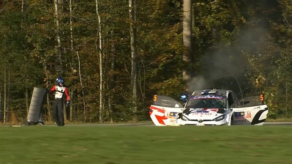 Sami Pajarille iso virhe – MM-ralli päättyy keskeytykseen