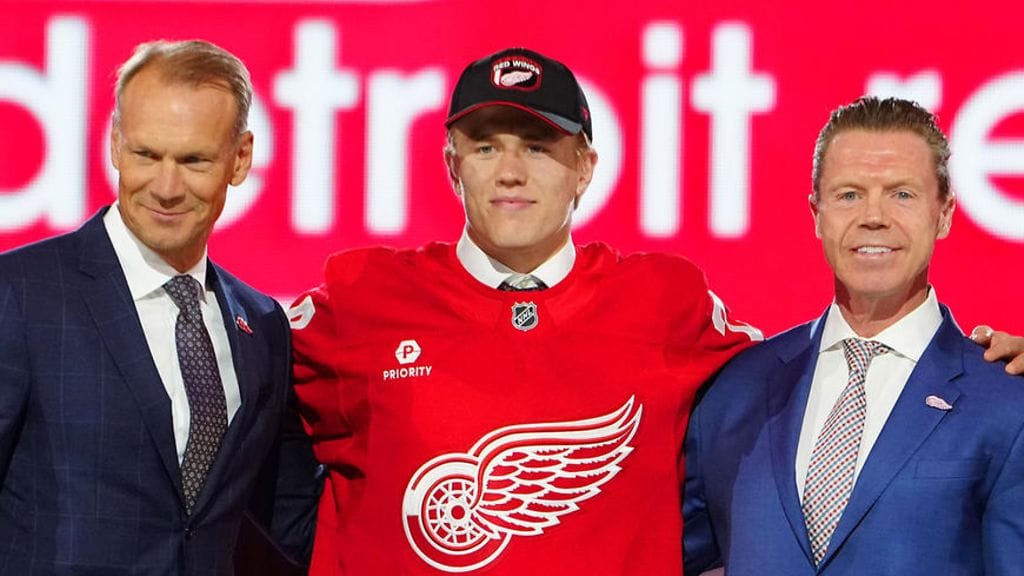 Michael Brandsegg-Nygard on NHL-historian ensimmäinen norjalainen avauskierroksen varaus.