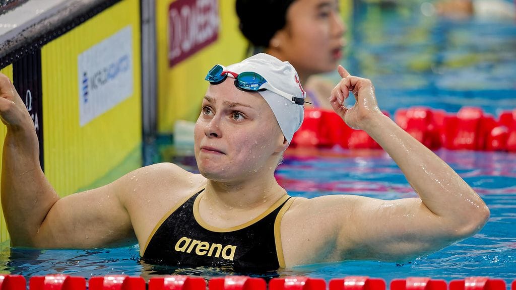 Laura Lahtinen paransi jälleen SE:tä ja voitti maailmancup-kilpailun.