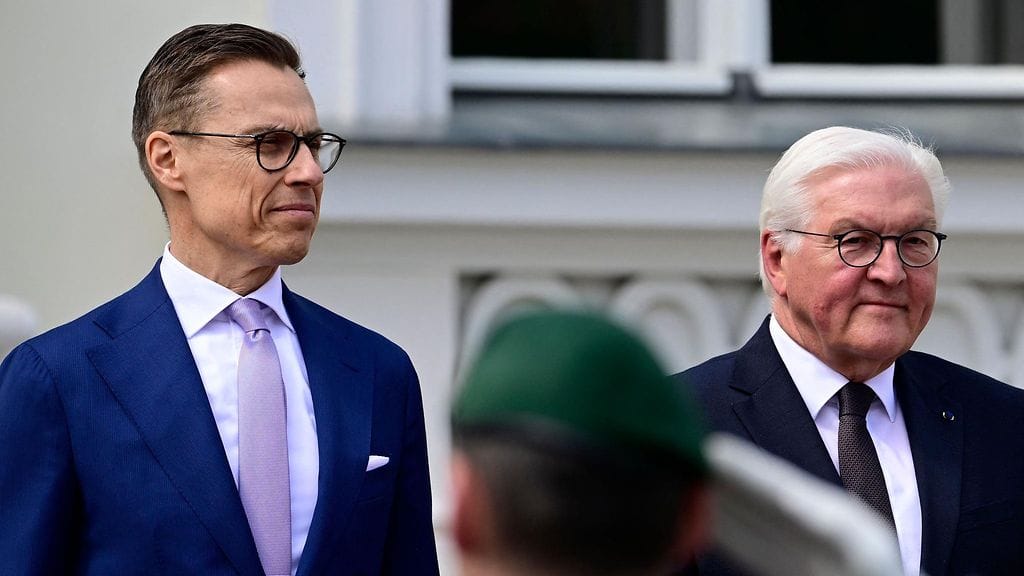 Presidentti Alexander Stubb tapasi Saksan liittopresidentin Frank-Walter Steinmeierin Berliinissä toukokuussa.