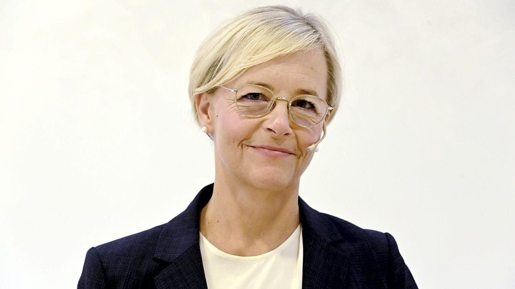 LK 22.10.2024 Orion Oyj:n operatiivisten toimintojen johtaja Liisa Hurme UPM Biomedicalsin mediatilaisuudessa Helsingissä 12. lokakuuta 2021.