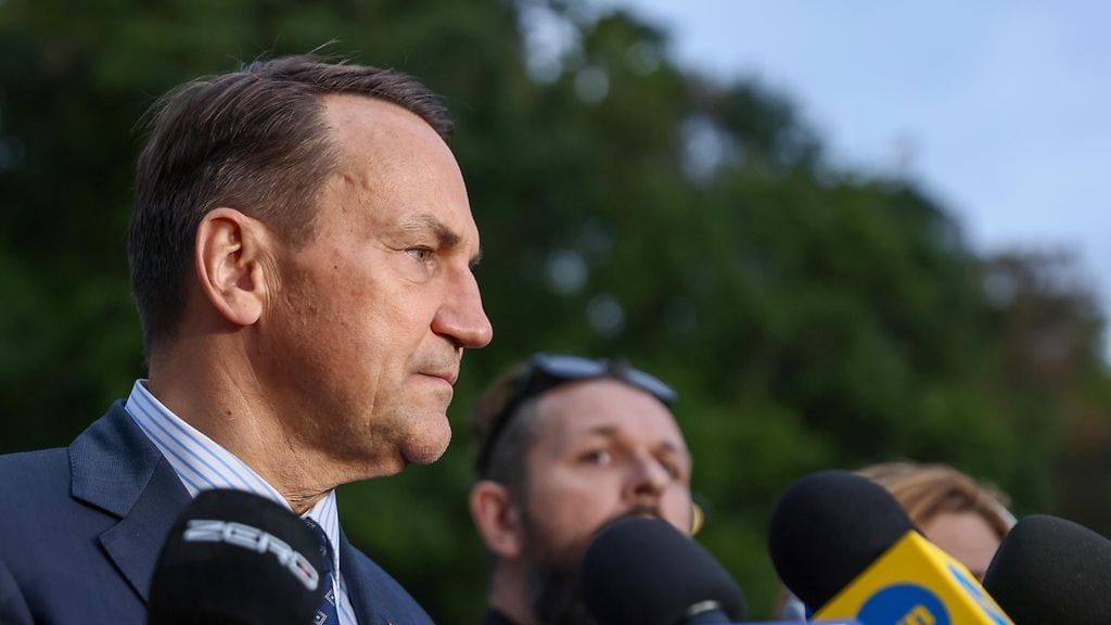 Puolan ulkoministeri Radoslaw Sikorski