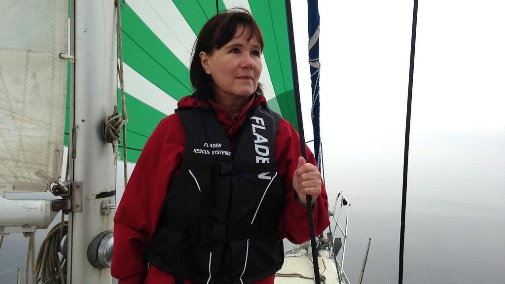 Tarja Tuovinen kertoo nurjista purjehduskokemuksistaan uutuuskirjassa Afroditen lokikirja.