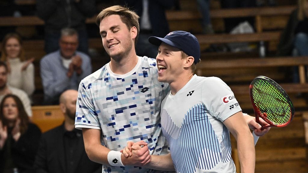 Henry Patten ja Harri Heliövaara etenivät Wienin ATP-turnauksen välieriin.
