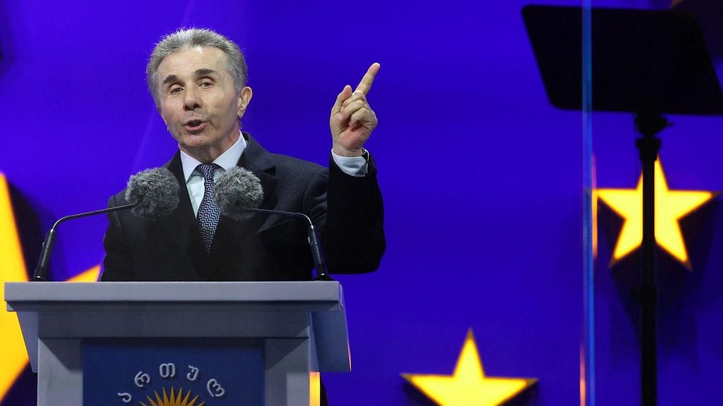 Georgialainen unelma -puolueen taustalla vaikuttaa oligarkki ja entinen pääministeri Bidzina Ivanishvili.