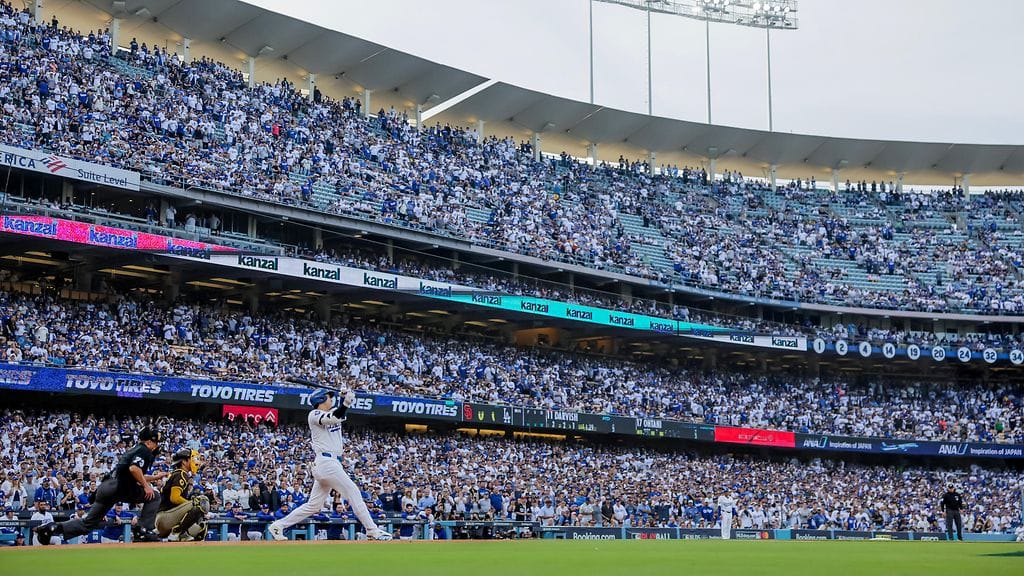 Paljastelu tapahtui Los Angeles Dodgersin ja San Diego Padresin välisessä MLB-baseball-ottelussa.