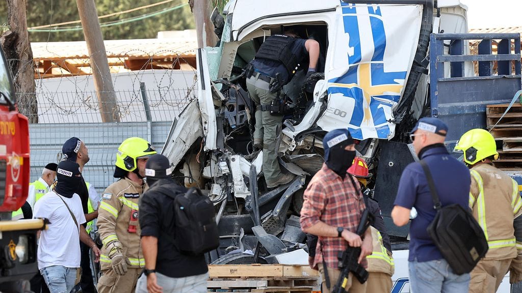 Kuvaa onnettomuuspaikalta.