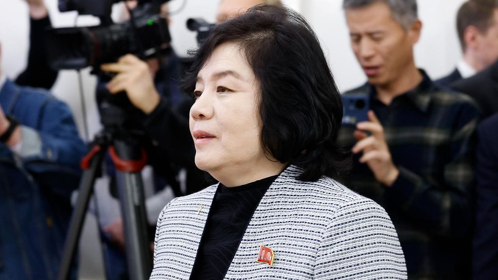Pohjois-Korean ulkoministeri Choe Son Hui.