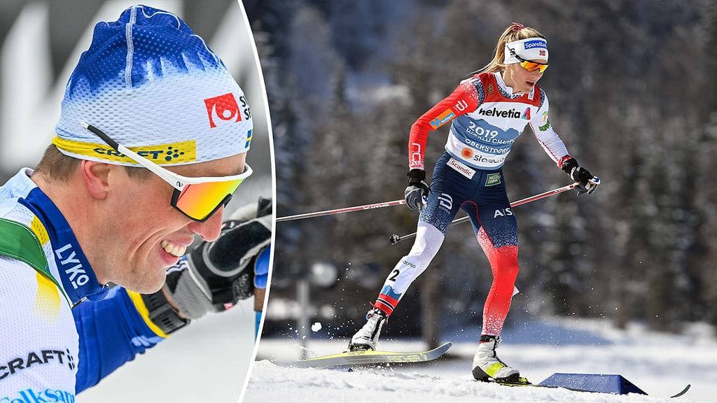 Calle Halfvarsson vitsaili Norjan paremmilla harjoitusolosuhteilla.