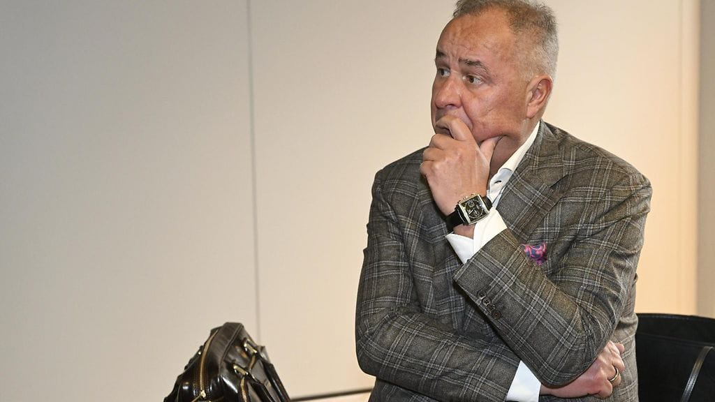 Polarica Marjahankinnan entinen toimitusjohtaja Jukka Kristo Helsingin käräjäoikeudessa 27. elokuuta 2024.