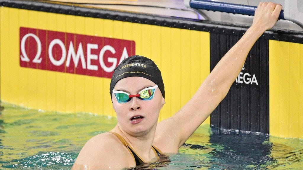 Laura Lahtinen maailmancupin kisassa Etelä-Korean Incheonissa 26. lokakuuta.