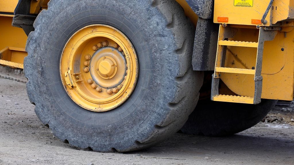 Kuvituskuvaa pyöräkuormaajasta.