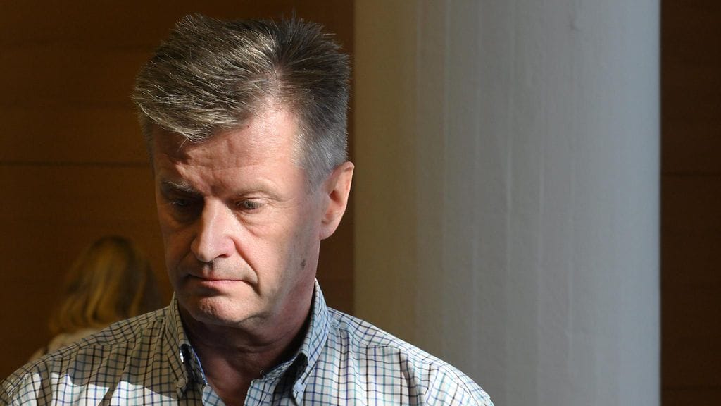 Olli Sorainen Helsingin käräjäoikeudessa 19. elokuuta 2024.