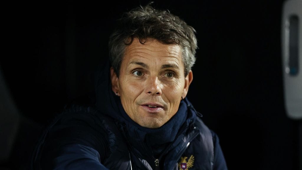 St. Johnstonen päävalmentaja Simo Valakari.