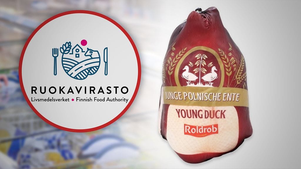 Puolalaisissa ankankoivissa on salmonellariski, kertoo Ruokavirasto. Myös samassa lähetyksessä tulleet kokonaiset pakasteankat tulee vetää myynnistä.