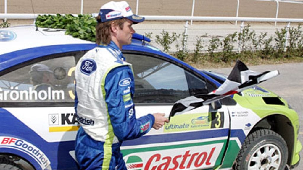 Marcus Grönholm (Kuva: EPA/ORESTIS PANAGIOTOU)