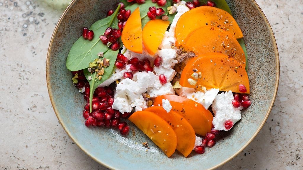 Persimon on mainio makupari juustojen kanssa.