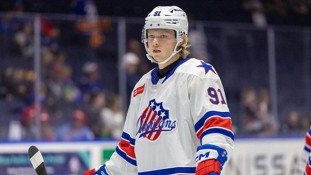 Konsta Helenius, 18, on löytänyt AHL:ssä hienon maalivireen.