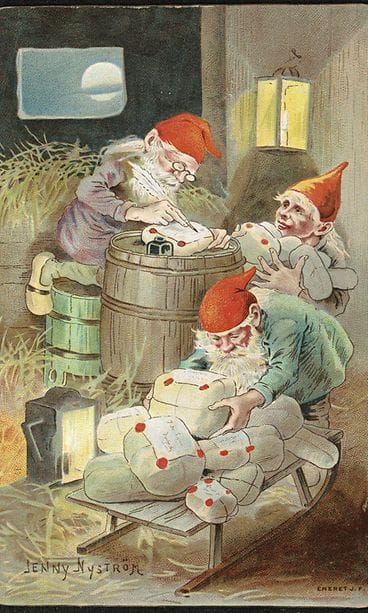 Jenny Nyströmin tonttuja