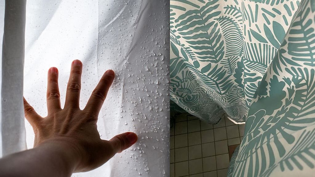 Miksi suihkuverho "lähentelee"?