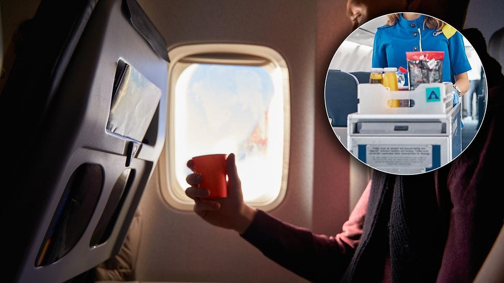 Suomalaisille maistuu lennoilla veden lisäksi ainakin kahvi, samppanja ja mustikkamehu.