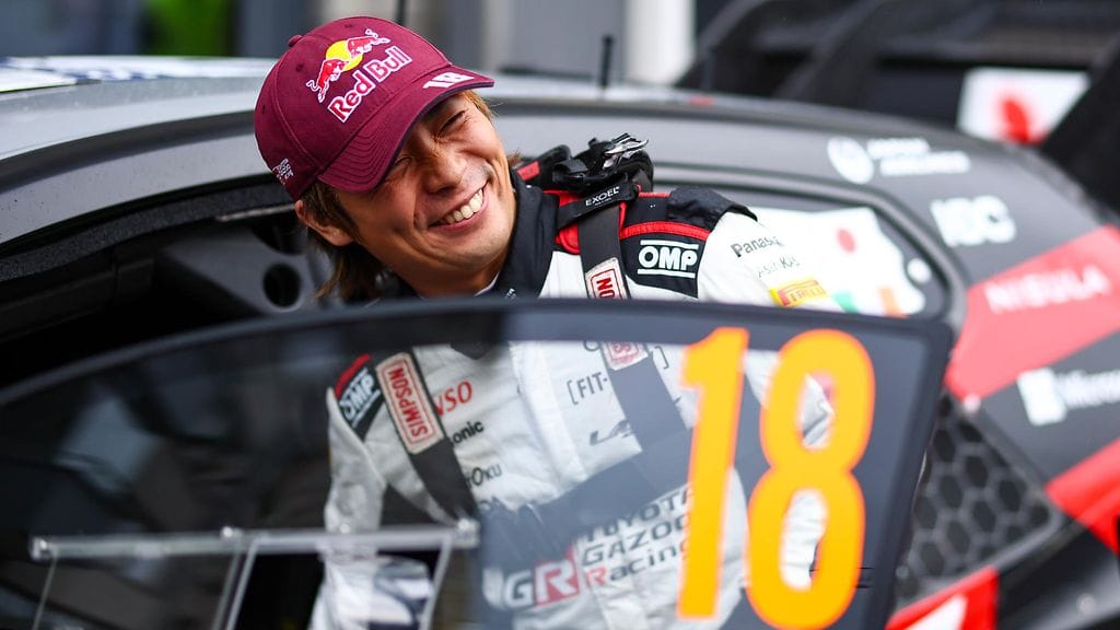 Takamoto Katsuta tunnetaan positiivisesta luonteestaan.