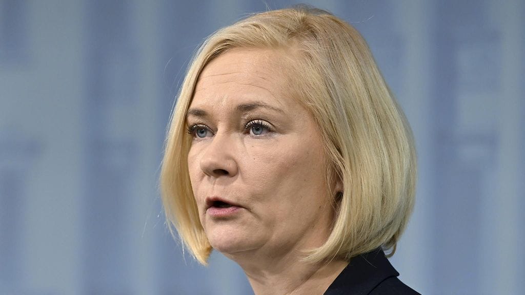 Sisäministeri Mari Rantanen.