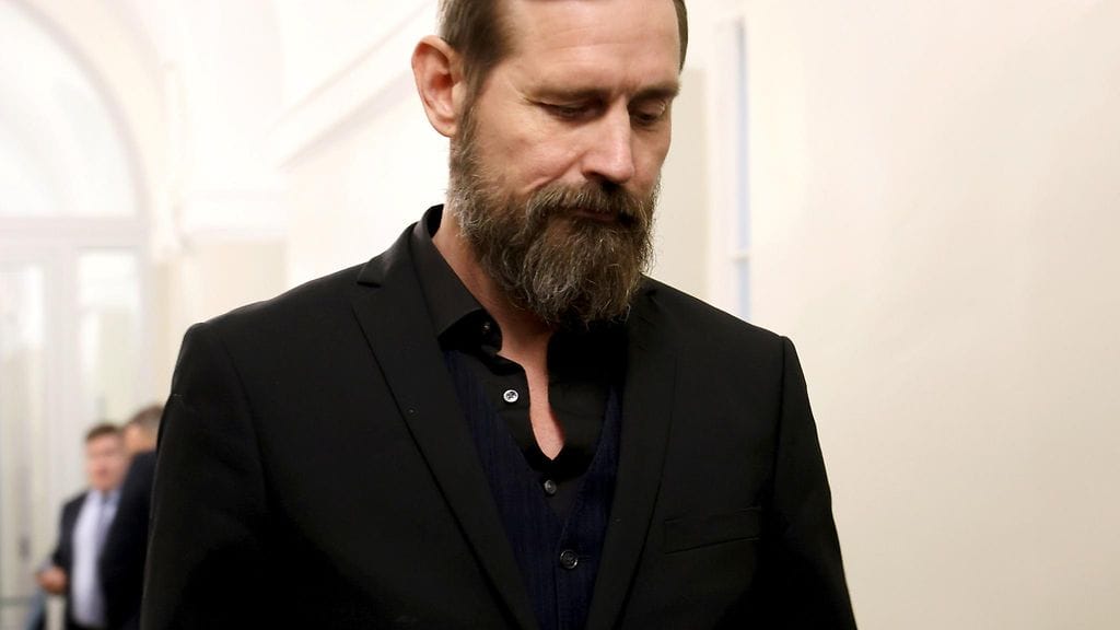 Muusikko Lauri Tähkä (Jarkko Suo) Turun hovioikeudessa 13. marraskuuta 2024.