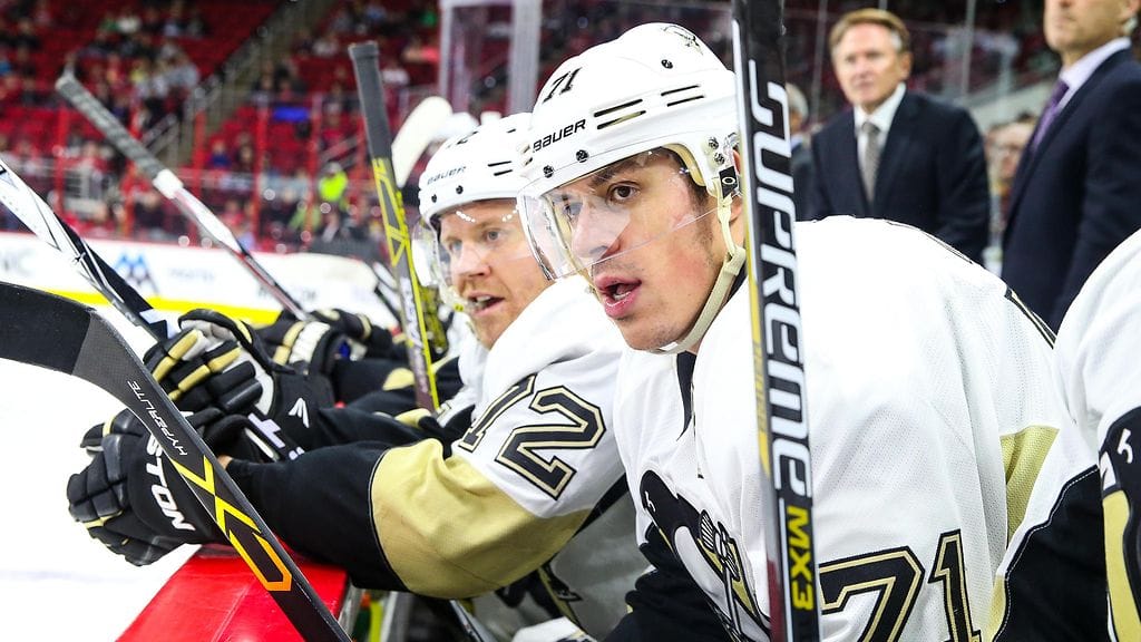 Evgeni Malkin kommentoi murskatappiota Dallas Starsille.