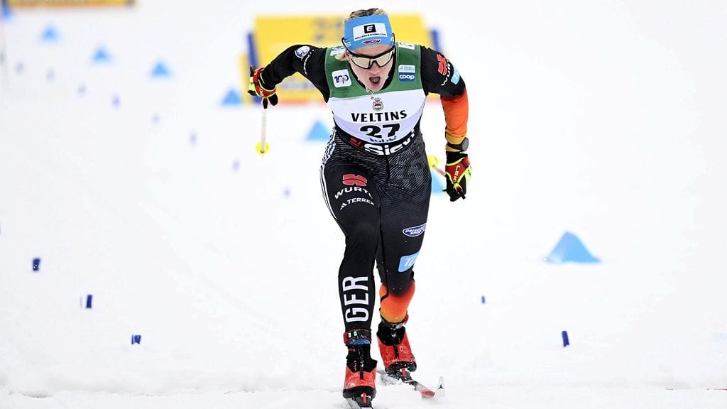 Victoria Carl piti Oloksen Tykkikisoissa ylivoimaista vauhtia.