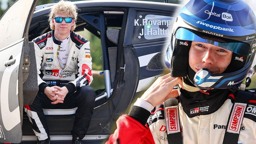 Kalle Rovanperä ja Sami Pajari ajavat Toyotalla kaudella 2025.