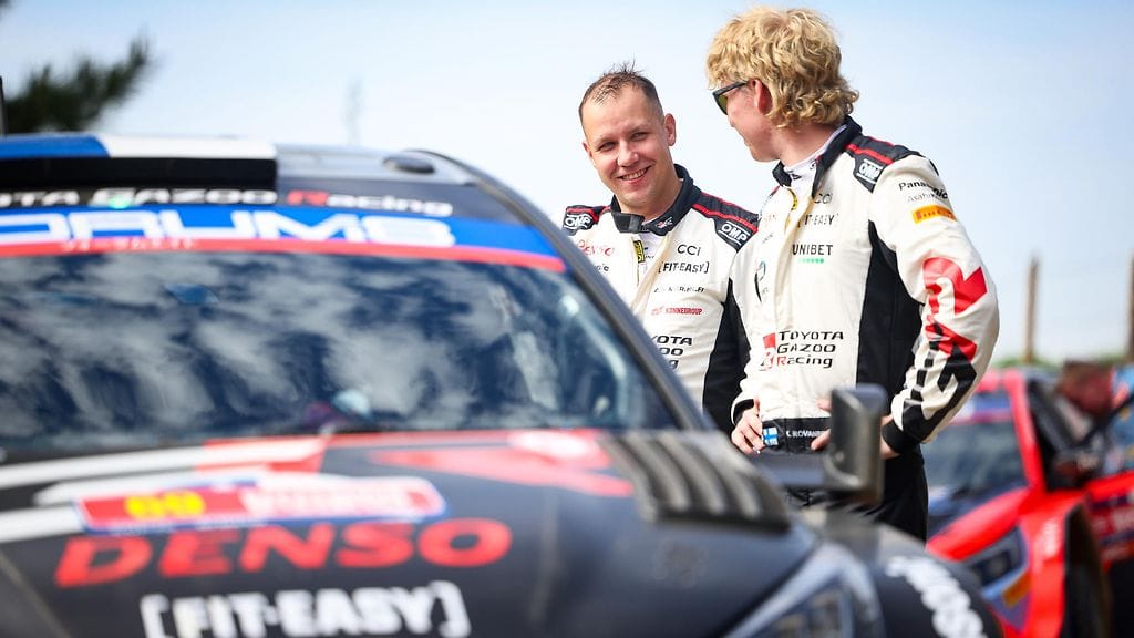 Jonne Halttunen ja Kalle Rovanperä ovat voittaneet yhdessä kaksi MM-titteliä.