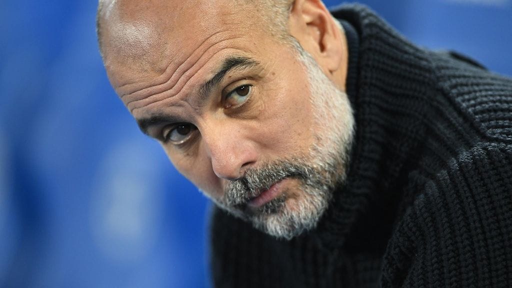 Pep Guardiola on valmentajauransa pisimmässä tappioputkessa.