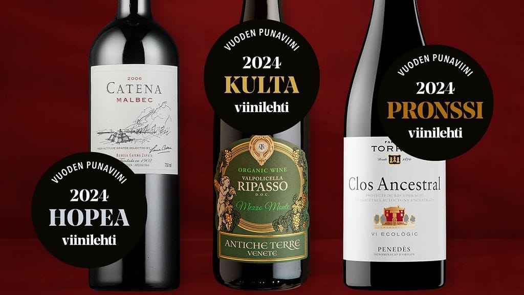 Vuoden punaviinit viinilehti 2024