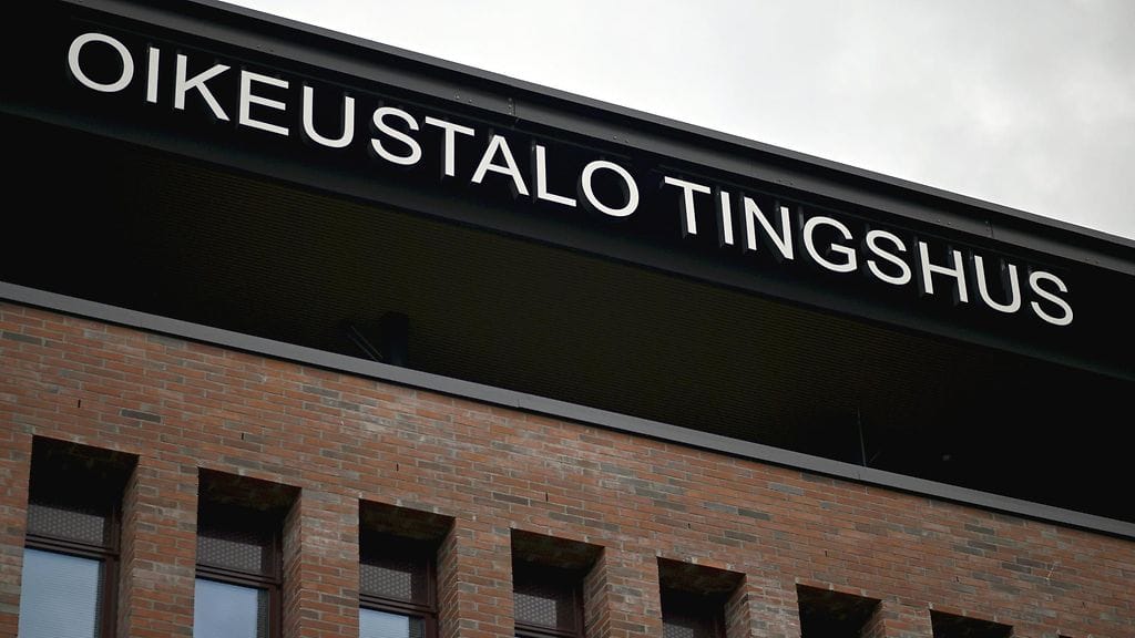 Kuvituskuva. Kuvassa Länsi-Uudenmaan käräjäoikeus Espoossa.