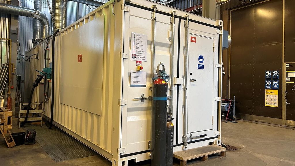 VTT:n tavoitteena on kerätä rahoitus startup-yritykselle, joka ryhtyisi rakentamaan ja myymään elektrolyyseri-kontteja.