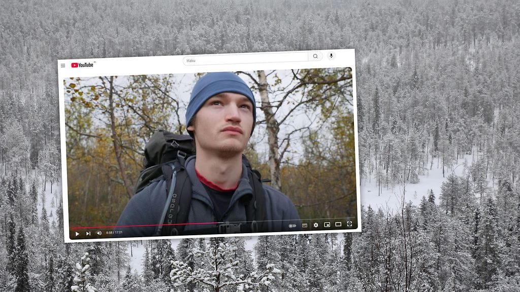 22-vuotias Storm De Beul kuvasi vaellusharrastustaan Youtubeen.