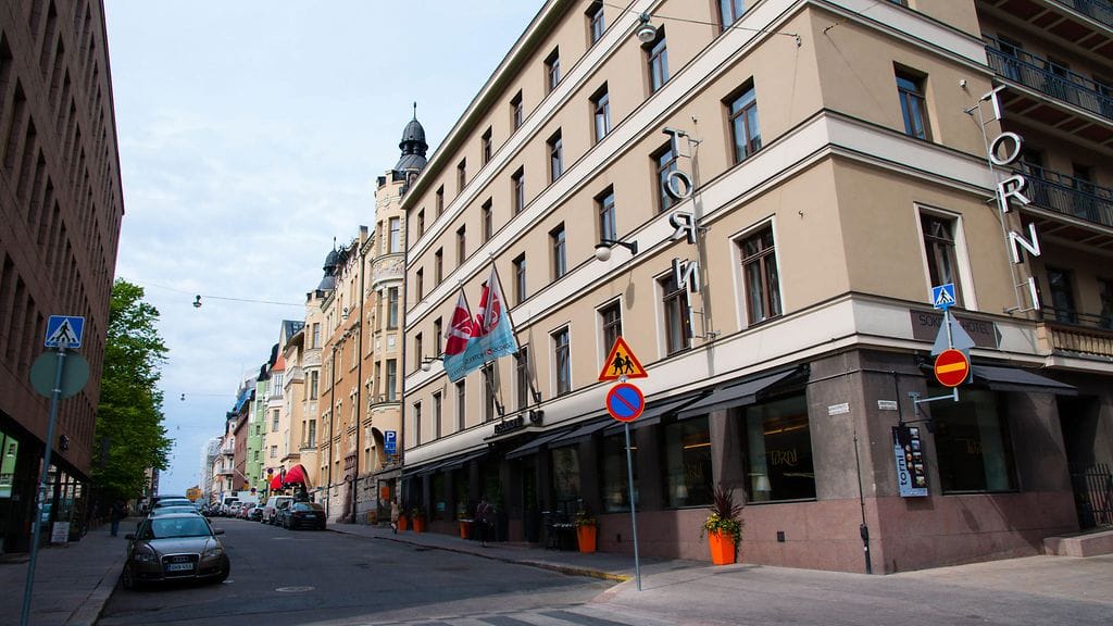 Arkistokuva Kalevankadusta.