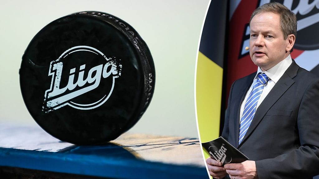 Vesa Puttonen toimi jääkiekon SM-liigan puheenjohtajana vuosina 2013-16.