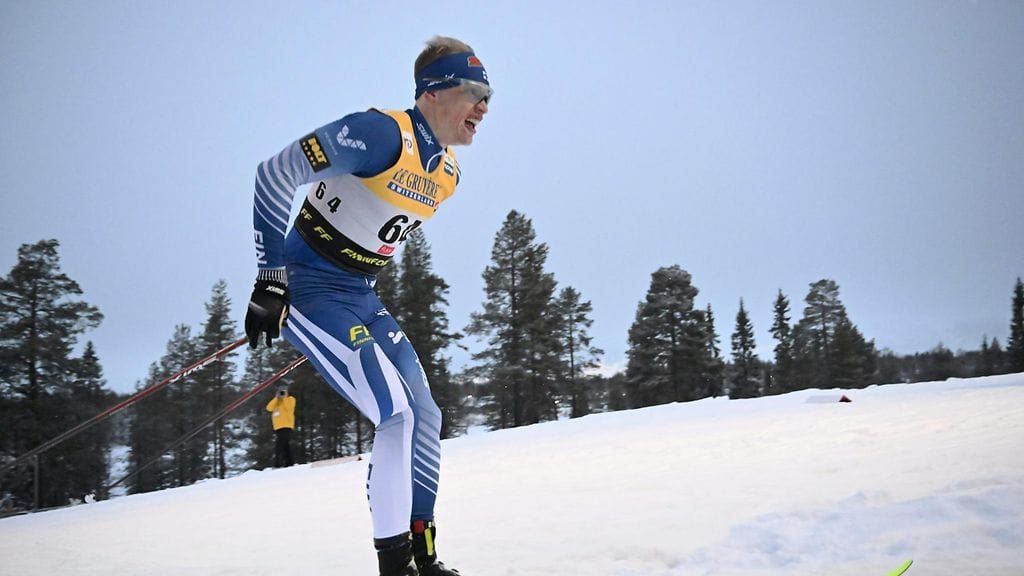 Iivo Niskanen otti kauden toisen maailmancupin voittonsa Falunissa. Arkistokuva.