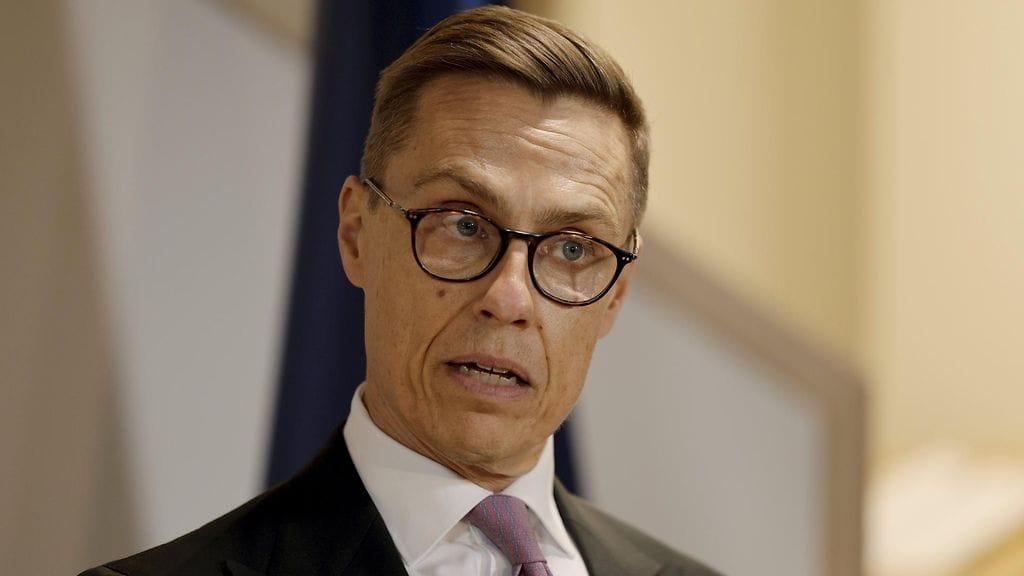 Presidentti Alexander Stubb 6. marraskuuta.
