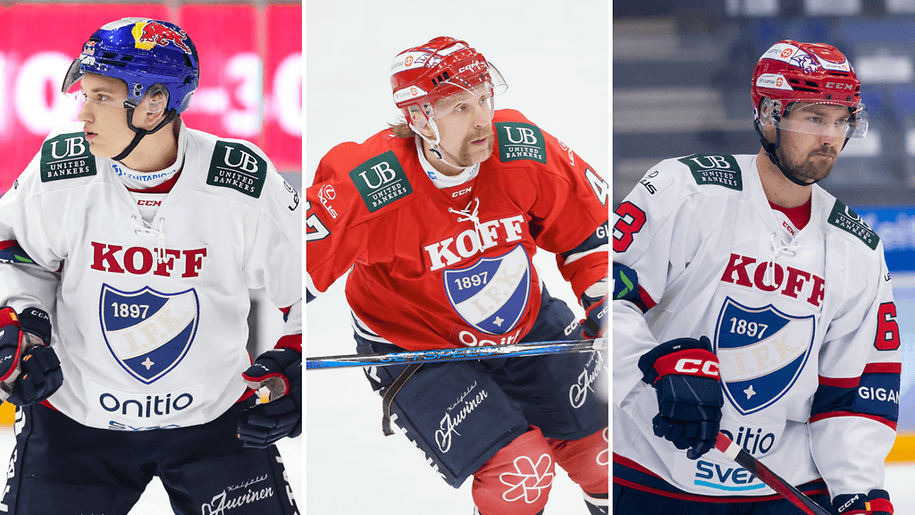 Niklas Nykyri, Leo Komarov ja Panu Mieho sivuun.